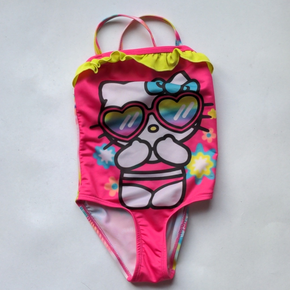 2T Girl Hello Kitty Swim Suit